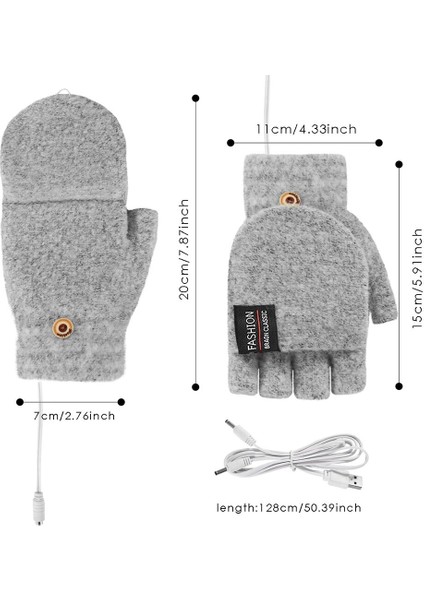 USB Şarj Edilebilir Isıtmalı Eldiven El Isıtıcıları Eldivenler Isıtıcı Yeniden Kullanılabilir Kış Sıcak Isıtma Dizüstü Kadın Erkek Için (Yurt Dışından) modelleri