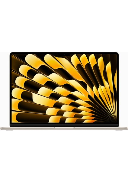 MacBook Air M2 Çip 8gb 512GB SSD Macos 15" Taşınabilir Bilgisayar Yıldız Işığı MQKV3TU/A