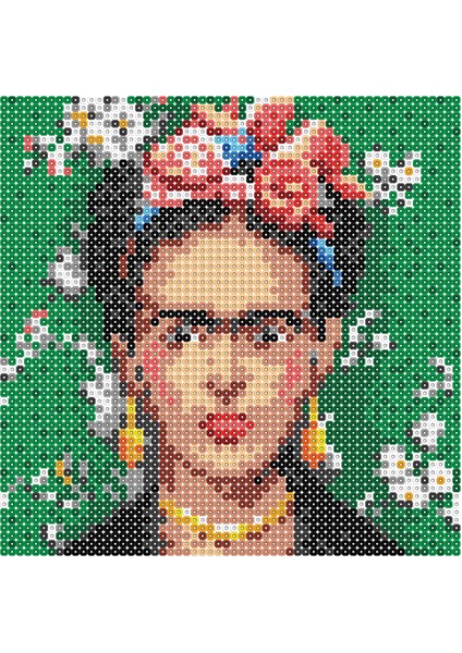 Yetişkin Boncuk Aktivite Seti(Frida Kahlo)-Pixel Pixel PPA01-03