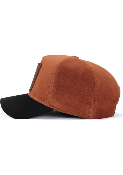 V1 Baseball Kurt - 3sc Kod Logolu Unisex Camel-Lacivert Siperli Şapka (Cap) fırsatları