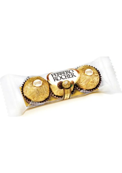 Ferrero Rocher Truffle Fındıklı Çikolata 3 Adet 37,5 gr x 5 Paket