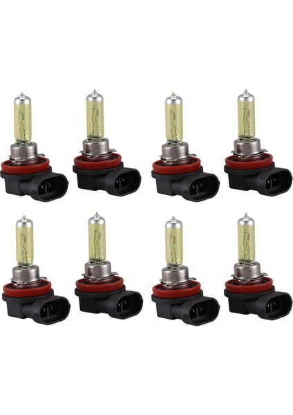 2 Adet Dc 12V 55W H11 3000K Süper Sarı Araba Sis Lambası Ampul Lamba (Yurt Dışından)