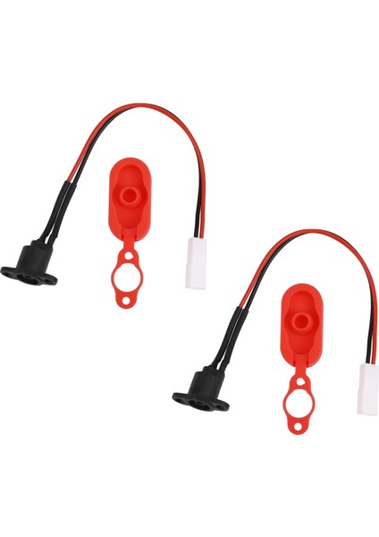 M365 Elektrikli Scooter Şarj Deliği Kapağı Plastik Için (Yurt Dışından)