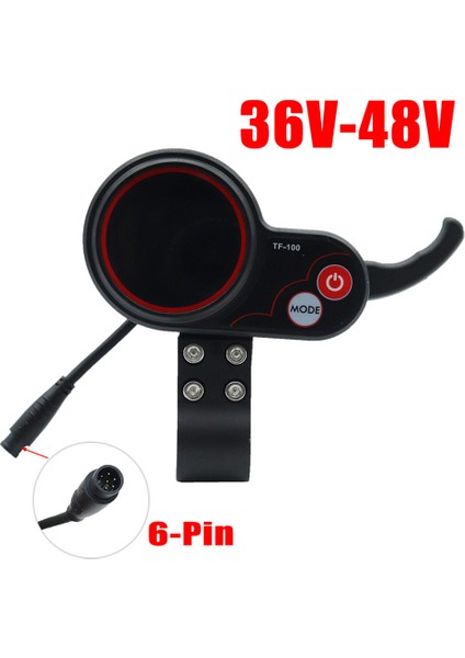 TF-100 Ekran Scooter Kaykay Kontrol Paneli Taşınabilir Dış Mekan (5pin) (Yurt Dışından) fırsatları