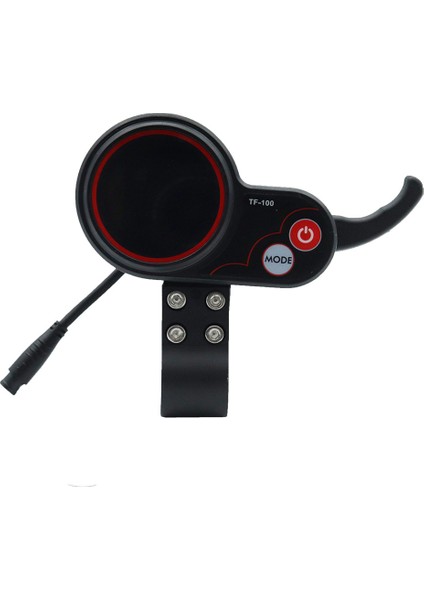 TF-100 Ekran Scooter Kaykay Kontrol Paneli Taşınabilir Dış Mekan (6pin) (Yurt Dışından)