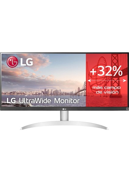 Lg 100HZ Ultrawide 1 Ms Yenileme 29WQ 29'' 2560 x 1080 Wfhd Beyaz Wide Monitör