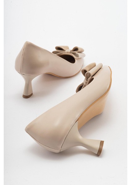 Kadın Fiyonklu Stiletto Ten Cilt fırsatları