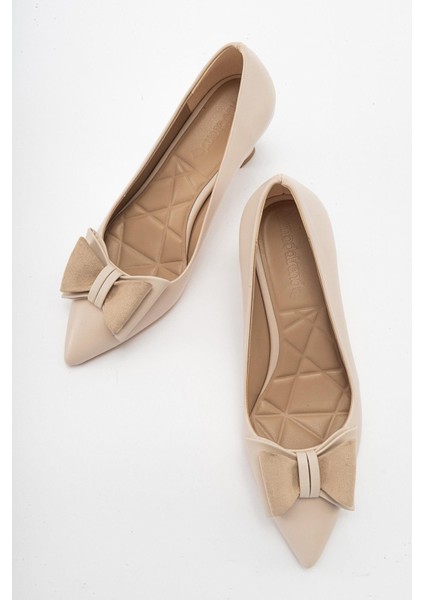 Kadın Fiyonklu Stiletto Ten Cilt indirimleri