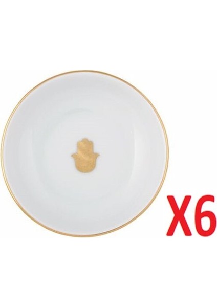 Glamorous Turkuaz Mini Kase 10CM 6 Lı 04AP021666