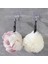 Zhaowen Shop Pembe Tarzı Çiçek Banyo Topu Havlu Scrubber Vücut Temizleme Mektubu Mesh Duş Yıkama Süngeri Banyo Aksesuarları Için Vücut (Yurt Dışından) 4