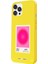 x Gossip Pasta Apple iPhone 12 Pro Luck Tasarımlı Sarı Renkli Silikon Telefon Kılıfı 2