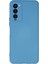 Tecno Camon 18 Kılıf Nano Içi Kadife Silikon - Mavi 300099 1