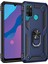 Huawei Y6P Kılıf Sofya Yüzüklü Silikon Kapak - Lacivert 300099 1