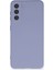 Samsung Galaxy S21 Kılıf Nano Içi Kadife Silikon - Lila 300099 1