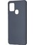 Samsung Galaxy A21S Kılıf Nano Içi Kadife Silikon - Gri 300099 3