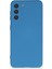 Samsung Galaxy S21 Kılıf Nano Içi Kadife Silikon - Mavi 300099 1