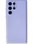 Samsung Galaxy S22 Ultra Kılıf Nano Içi Kadife Silikon - Lila 300099 1
