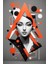 Renkli Baskılı Sayılarla Boyama Hobi Seti Çerçeveli 60 x 75 cm Soyut Resim 7 1
