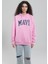 Logo Baskılı Kapüşonlu Pembe Sweatshirt 1600361-71038 3