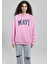 Logo Baskılı Kapüşonlu Pembe Sweatshirt 1600361-71038 3