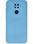Xiaomi Redmi Note 9 Kılıf Nano Içi Kadife Silikon - Mavi 300099 1