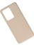 Samsung Galaxy S20 Ultra Kılıf Nano Içi Kadife Silikon - Pudra 300099 2