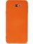 Samsung Galaxy J7 Prime Kılıf Nano Içi Kadife Silikon - Turuncu 300099 1