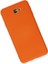 Samsung Galaxy J7 Prime Kılıf Nano Içi Kadife Silikon - Turuncu 300099 2