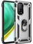 Xiaomi Mi 10T Pro Kılıf Sofya Yüzüklü Silikon Kapak - Gümüş 300099 1