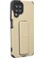 Samsung Galaxy M32 Kılıf Mega Standlı Silikon - Gold 300099 2