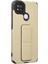 Xiaomi Redmi 9c Kılıf Mega Standlı Silikon - Gold 300099 2