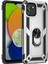 Samsung Galaxy A03 Kılıf Sofya Yüzüklü Silikon Kapak - Gümüş 300099 1