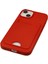 Iphone 14 Plus Kılıf Kelvin Kartvizitli Silikon - Kırmızı 300099 4