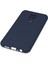 General Mobile Gm 20 Kılıf Nano Içi Kadife Silikon - Lacivert 300099 5