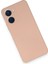 Vivo Y16 Kılıf Nano Içi Kadife Silikon - Pudra 300099 3