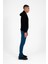 Siyah Erkek Slimfit Cepli 2 Iplik 4 Mevsim Kapüşonlu Spor Sweat 0949 3