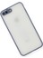 Iphone 8 Plus Kılıf Montreal Silikon Kapak - Gri 300099 3
