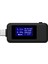 Tip-C Çok Işlevli Çift USB Voltmetre Test Cihazı Monitör Akım Gerilim Ölçer Siyah, Beyaz (Yurt Dışından) 1