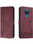 Nokia 1.4 Flip Folio Cüzdan Manyetik Kapatma Kart Yuvaları Pu Için Telefon Kılıfı (Yurt Dışından) 5
