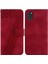 Samsung Galaxy Phone Cüzdan Kabartmalı Desen Flip Folio Için Telefon Kılıfı (Yurt Dışından) 1