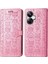 Realme 10 Proplus Karikatür Hayvanlar Için Kısa Kayış Deri Flip Telefon Kılıfı (Yurt Dışından) 1