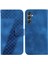 Samsung Galaxy A24 4g Kabartmalı Desen Kart Yuvası Fonksiyonu Için Telefon Kılıfı (Yurt Dışından) 1