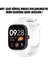 Xiaomi Mi Band 8 Pro Kordon Silicone Sport Band Beyaz 2