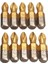 10 Adet 25MM Ph2 Alaşımlı Çelik Titan Kaplama Kaymaz Hex Shank Tornavida Uçları Ph2 (Yurt Dışından) 2