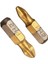 10 Adet 25MM Ph2 Alaşımlı Çelik Titan Kaplama Kaymaz Hex Shank Tornavida Uçları Ph2 (Yurt Dışından) 4