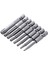 Helloworld 8 Adet/12 Adet 50MM S2 Çelik 1/4 Inç Hex Shank Torx Manyetik Tornavida Uçları Seti (Yurt Dışından) 1