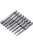 Helloworld 8 Adet/12 Adet 50MM S2 Çelik 1/4 Inç Hex Shank Torx Manyetik Tornavida Uçları Seti (Yurt Dışından) 2