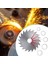 Namuny 20 Adet Testere Bıçağı Burç Seti Testere Bıçağı Adaptör Halkası Testere Bıçağı Ara Parçası, Testere Bıçağı Için, Erkek Bıçak Iç Delik Dönüşümü, (Yurt Dışından) 3