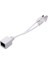 Çift Ethernet Üzerinden Güç Pasif Poe Adaptör Enjektörü + Ayırıcı Kit Poe Kablosu (Yurt Dışından) 4