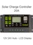 Güneş Kontrol Cihazı 20A Otomatik Solar Şarj Kontrol Cihazı LCD Çift USB 5V (Yurt Dışından) 2